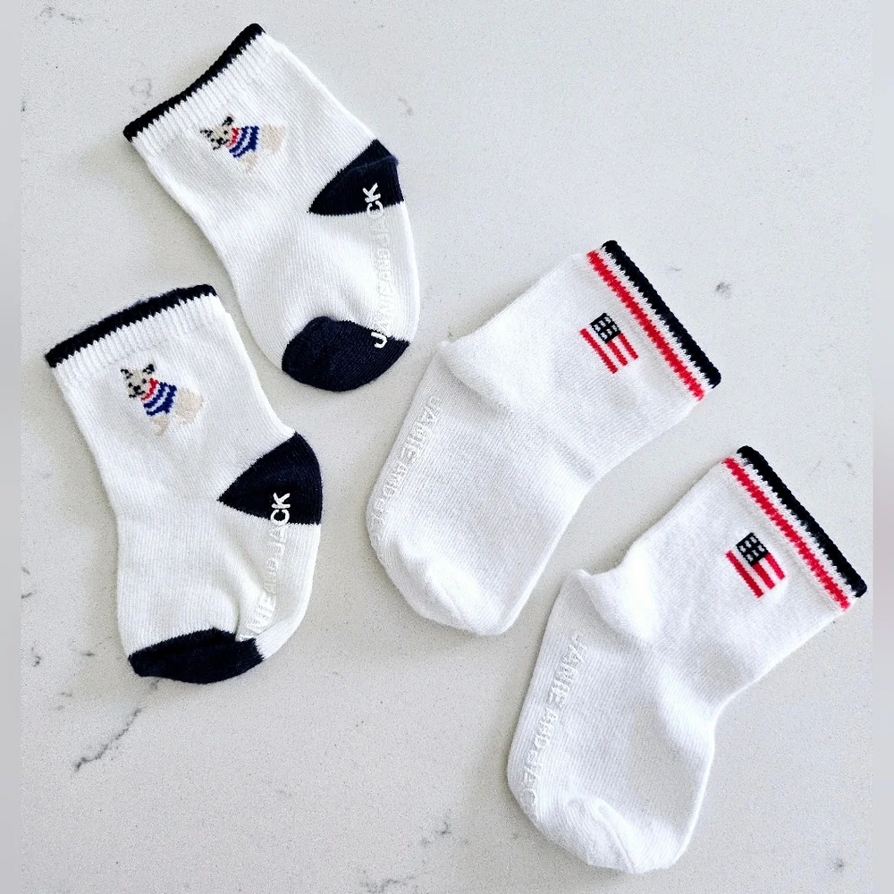 Janie and Jack Patriotic Baby Socks